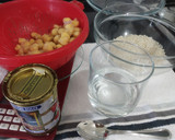 Foto del paso 1 de la receta: Arroz caldoso con garbanzos