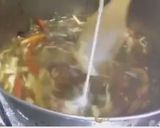 A picture of step 11 of Chicken veg manchow soup.