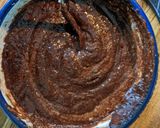 A picture of step 8 of Marmalade dark chocolate brownies - for Father's day.