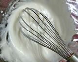 A picture of step 2 of Moong dal Cake.
