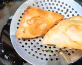 A picture of step 5 of Crispy Chana dal maida samosa (jain snack).