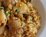 Foto del paso 13 de la receta: Arroz meloso mar y montaña
