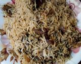 A picture of step 10 of Palak Rice.