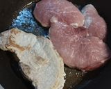 Foto del paso 1 de la receta: Churrasco de cerdo con repollo especiado