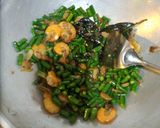 Foto langkah ke 2 dari resep Tumis Udang, Kacang Panjang & Tempe Tahu, Kuah Santan (non msg).