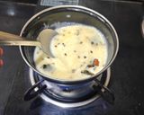 A picture of step 3 of Gujarati Kadhi.