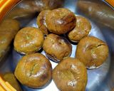 दाल-बाफले-गुजराती कढ़ी (dal bafle gujrati kadhi recipe in Hindi) रेसिपी चरण 14 फोटो