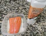Foto del paso 1 de la receta: Maki Sushi de salmó, gamba vermella i alvocat