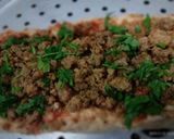 A picture of step 6 of Turkish Pizza.