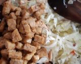 Foto langkah ke 2 dari resep Tumis Tempe Sosis Kubis.