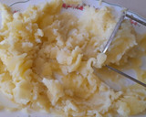 Foto del paso 2 de la receta: Patatas rellenas de jamón -al horno-