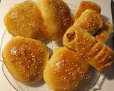 A picture of step 10 of Chicken filled bread.