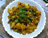 गोभी आलू मटर की सूखी सब्जी(gobhi aloo matar ki sukhi sabzi recipe in hindi) रेसिपी चरण 7 फोटो
