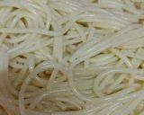 A picture of step 1 of Chicken mince spaghetti.