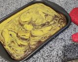 Foto del paso 7 de la receta: Brownies marmolados de chocolate y naranja