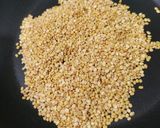 A picture of step 1 of Dal Rice Sweet Khichudi.