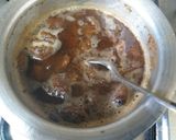 A picture of step 3 of Palm tamarind brown sugar syrup/ summer special.