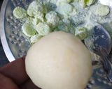 स्टीम्ड अंगूरी बॉल्स (steamed angoori balls recipe in Hindi) रेसिपी चरण 3 फोटो