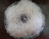 A picture of step 4 of Jaggery  and vegetable  idiyappam.