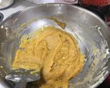 A picture of step 3 of Badam ka halwa.