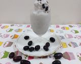 A picture of step 5 of Black currant and black raisins ice cream.
