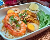 Hình bước làm 3 của món Mì Quảng thập cẩm