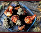 Foto del paso 3 de la receta: Berenjenas baby rellenas con tomate seco y puerros