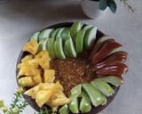 Foto langkah ke 4 dari resep Rujak Buah Bumbu Kacang.