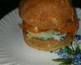 A picture of step 8 of Veg burger.