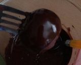 A picture of step 10 of Vickys Easter Nest Cake with Mini Egg Truffles, GF DF EF SF NF.