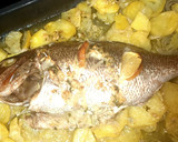 Foto del paso 5 de la receta: Pargo al horno con patatas panaderas