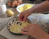 Foto del paso 8 de la receta: Tarta de Patatas, Espinacas, Champiñones y Queso (en air fryer)