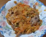 Foto del paso 7 de la receta: Conejo al tomillo, con verduras variadas