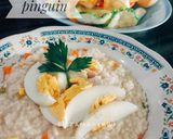 Foto langkah ke 5 dari resep Bubur pinguin (ayam Banjar).