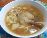 Foto del paso 5 de la receta: Sopa de pato con cabello de ángel