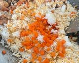 รูปขั้นตอนการทำที่ 2 ของ ข้าวผัดกุ้งหมูสับ