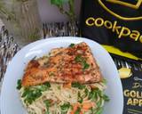 Cara Membuat Spicy Fettuccine Salmon Grill 5