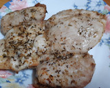 Foto del paso 2 de la receta: Calabacín relleno de pollo en airfryer, microondas y sartén