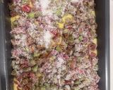 A picture of step 5 of Grandmas Rhubarb Cake.