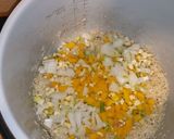 A picture of step 2 of Yellow Rice with Pork Ribs in the Ninja Foodi.