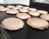Une image de l'étape 6 de Macarons dorés #dessert de #fevrier.