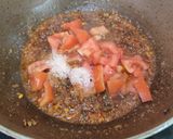 A picture of step 4 of Aloo Matar.