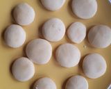 A picture of step 3 of Besan Cookies.