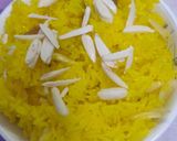 केसरिया मीठे चावल (Kesaria meethe chawal recipe in Hindi) रेसिपी चरण 5 फोटो