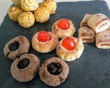 Foto del paso 15 de la receta: Panellets variados (chocolate, membrillo y guindas confitadas)