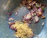 A picture of step 5 of Sarson da Saag & Makki ki Roti.