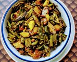 लोबिया की सूखी सब्जी रेसिपी चरण 5 फोटो