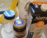 A picture of step 1 of "BreadMachine" Bread.. So yummy.