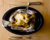 Foto del paso 1 de la receta Pollo con verduras al horno