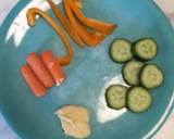 Veggies and hummus recipe step 7 photo